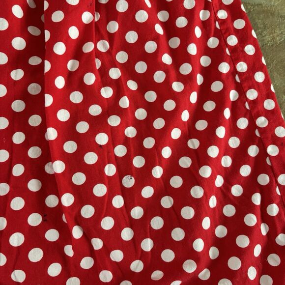 Minnie Mouse Smocked Dress Girls Size 5T Pleats And Stitches Disney Cute - Picture 4 of 8